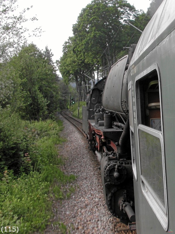 Bahn 115.jpg - Die Albtalbahn führt von Karlsruhe über Ettlingen nach Bad Herrenalb. Hier in Richtung Karlsruhe vor Etzenrot.